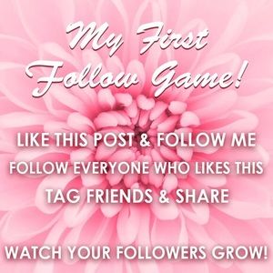 🌸MY FIRST FOLLOW GAME🌸